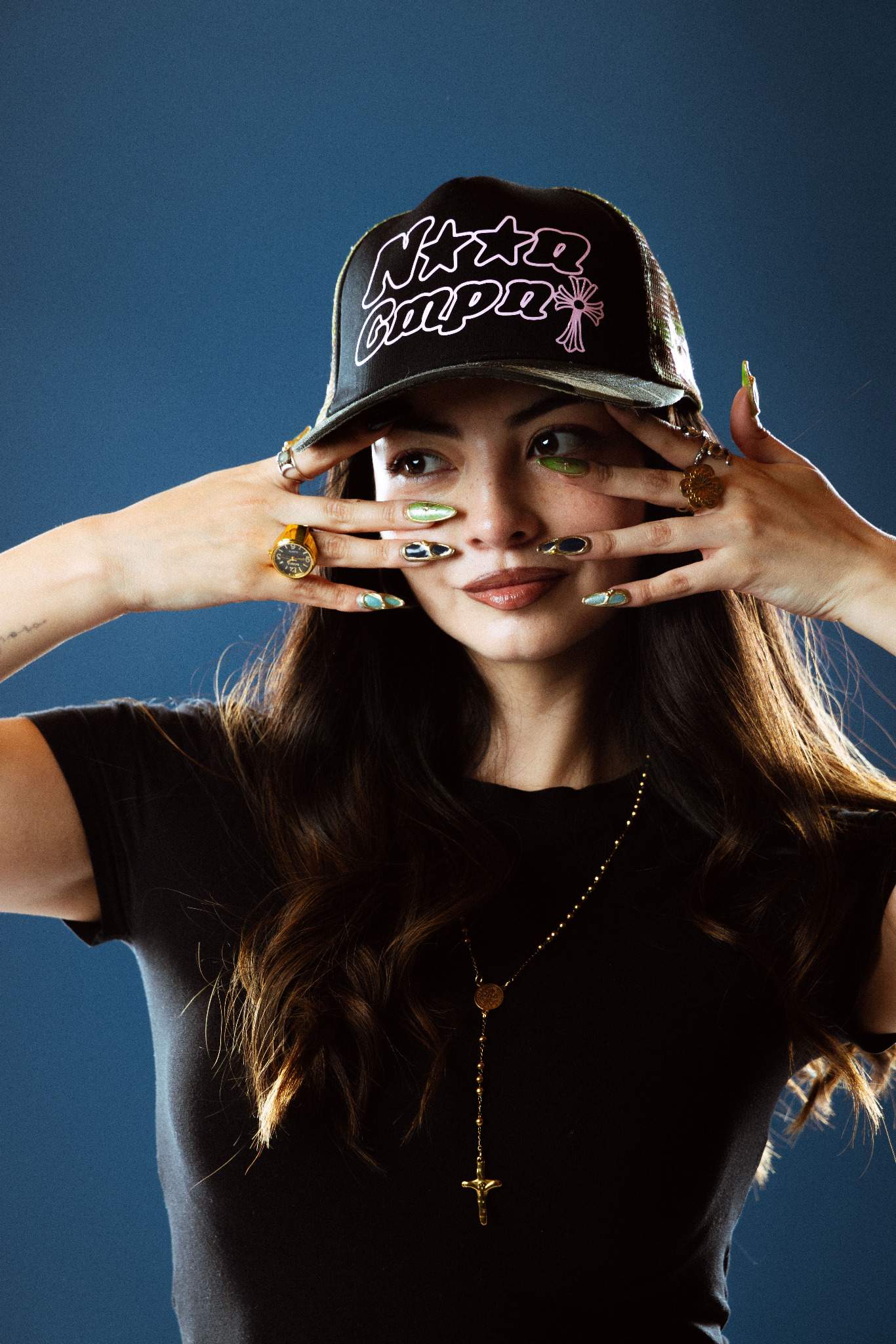 NOON HAT CAMO PINK